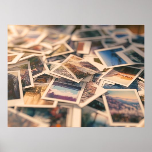 Vintage Fotografie Poster (Vorne)