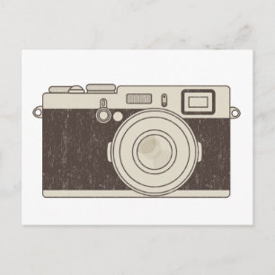 Vintage Fotografie Postkarte