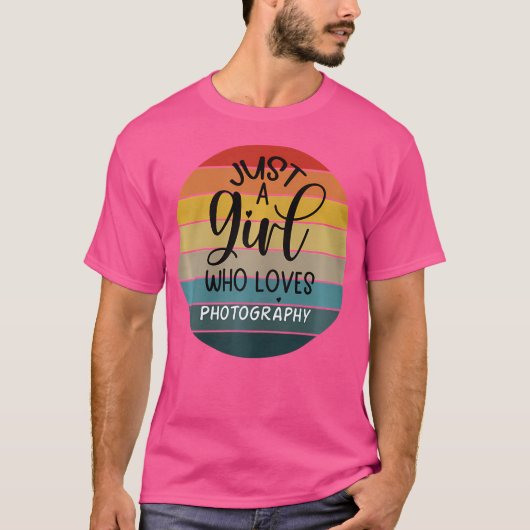 Vintage-Fotografie T-Shirt (Vorderseite)