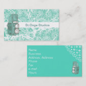 Vintage Fotografie-Visitenkarten Visitenkarte (Vorne/Hinten)