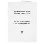 Vintage Fotografin (Hinten)