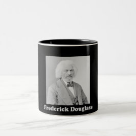 Vintage Fotografin Abolitionist Frederick Douglass Zweifarbige Tasse
