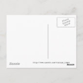 Vintage Fotos Postkarte (Rückseite)