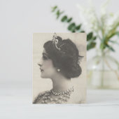 Vintage Fotos Postkarte (Stehend Vorderseite)