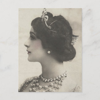 Vintage Fotos Postkarte