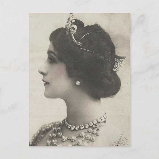 Vintage Fotos Postkarte (Vorderseite)