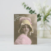 Vintage Fotos Postkarte (Stehend Vorderseite)