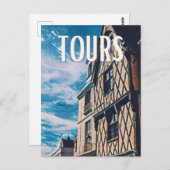 Vintage Fototürme Postkarte (Vorne/Hinten)