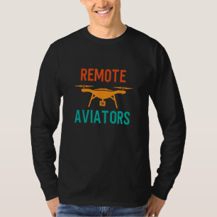 Vintage-FPV-Drohnen-Rennsport ferngesteuerte Aviat T-Shirt