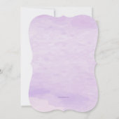 Vintage Frame-Einladung Einladung (Rückseite)