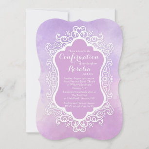 Vintage Frame Foto Einladung