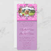 Vintage Frame Love Birds Hochzeitseinladung Einladung (Vorderseite)