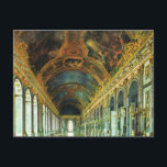 Vintage France, Palace of Versailles Postkarte<br><div class="desc">Vintage Paris, France,  Palace of Versailles</div>