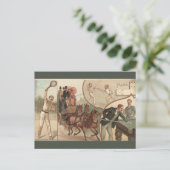 Vintage France Postkarte (Stehend Vorderseite)