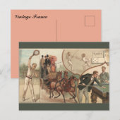 Vintage France Postkarte (Vorne/Hinten)