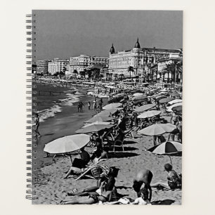 Vintage Frankreich Cannes der Strand Planer