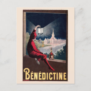 Vintage Frankreich Französischer Likör Werbung Postkarte