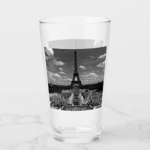 Vintage Frankreich Paris Brunnen Eiffelturm Glas