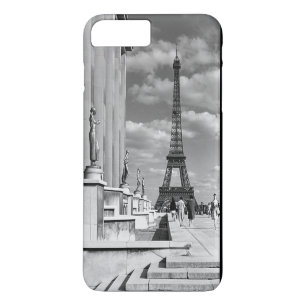Vintage Frankreich Paris Eiffelturm Chaillot-Palas Case-Mate iPhone Hülle