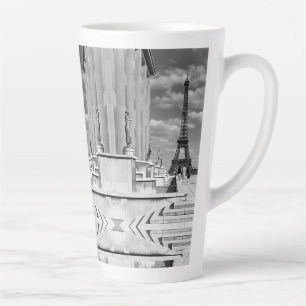 Vintage Frankreich Paris Eiffelturm Chaillot-Palas Milchtasse