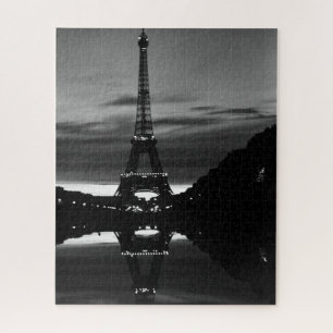 Vintage Frankreich Paris Eiffelturm Reflexion Puzzle