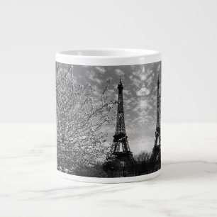 Vintage Frankreich Paris Eiffelturm Riesige Kaffee Jumbo-Tasse