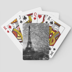 Vintage Frankreich Paris Eiffelturm Spielkarten