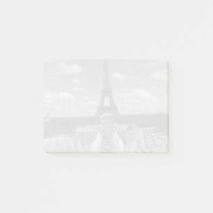 Vintage Frankreich Paris Fontain Chaillot Turm Eif Post-it Klebezettel