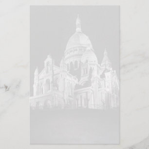 Vintage Frankreich Paris Sacre Coeur Basilika Briefpapier