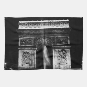 Vintage Frankreich Paris Triumphbogen 1970 Geschirrtuch
