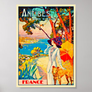 Vintage Frankreich Poster