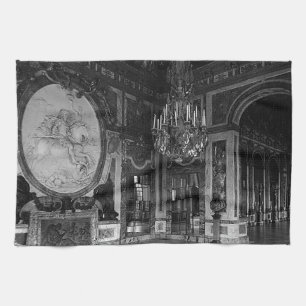 Vintage Frankreich Schloss Versailles Kriegshalle  Geschirrtuch