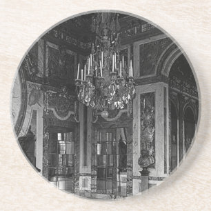Vintage Frankreich Schloss Versailles Kriegshalle Getränkeuntersetzer