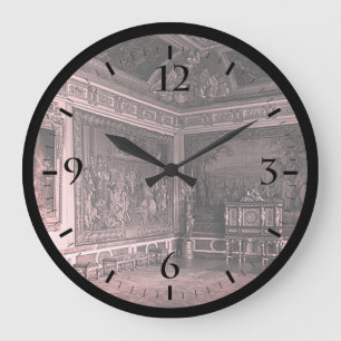 Vintage Frankreich Schloss Versailles stade Speise Große Wanduhr