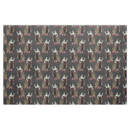 Vintage Franzose mit Wein auf Schwarz Stoff