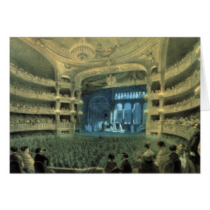 VINTAGE FRANZOSEN THATRE, THEATER-BÜHNE