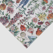 Vintage französische Adolphe Millot-Blume Seidenpapier (Ausschnitt)