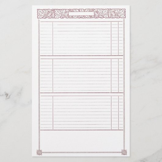 Vintage französische Ausgabe des Roten Junk-Leaf Flyer (Vorne)