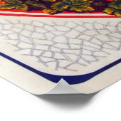 Vintage französische Bierwerbung Poster (Ecke)