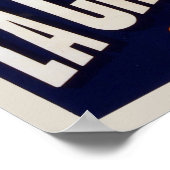 Vintage französische Bierwerbung Poster (Ecke)