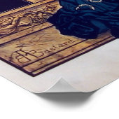 Vintage französische Bierwerbung Poster (Ecke)