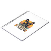 Vintage Französische Bulldogge Sonnenbrille Mein J Notizblock (Linke Seite)