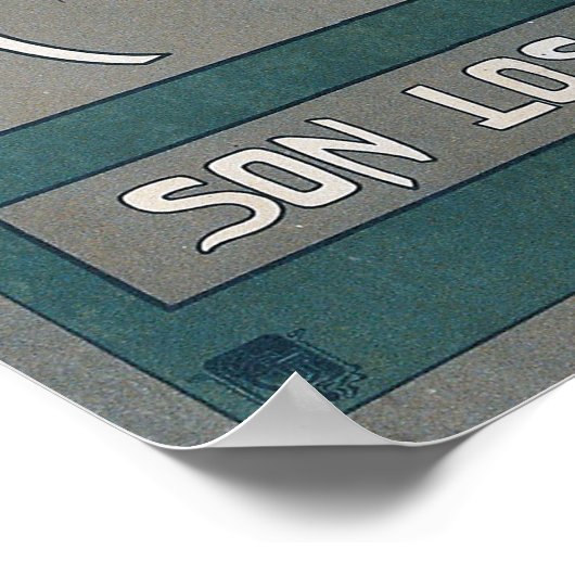 Vintage französische Cigarrette-Werbung Paris Poster (Ecke)