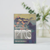 Vintage französische Cigarrette-Werbung Paris Postkarte (Stehend Vorderseite)