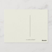 Vintage französische Creme-Ad Postkarte (Rückseite)