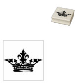 Vintage französische Crown Rubber-Briefmarke Gummistempel (Stempel)