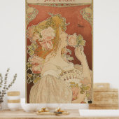 Vintage französische Duftwerbung Poster (Küche)