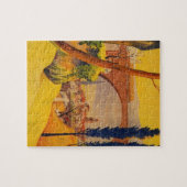 Vintage Französische Eisenbahn - Illustration Puzzle (Horizontal)