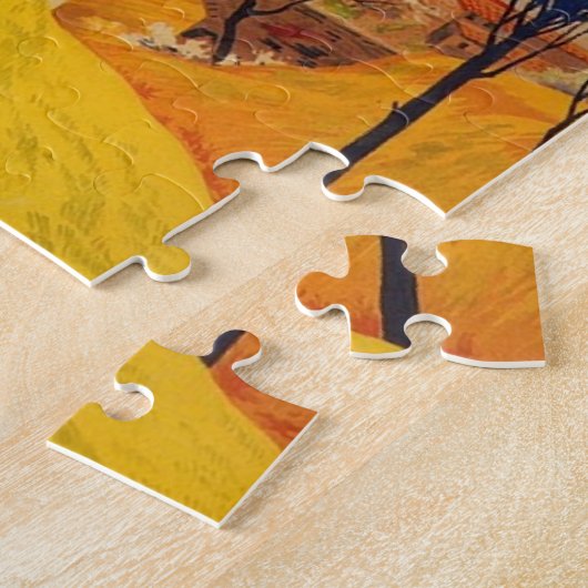 Vintage Französische Eisenbahn - Illustration Puzzle (Seite)