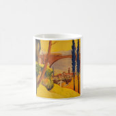 Vintage französische Eisenbahn Kaffeetasse (Mittel)